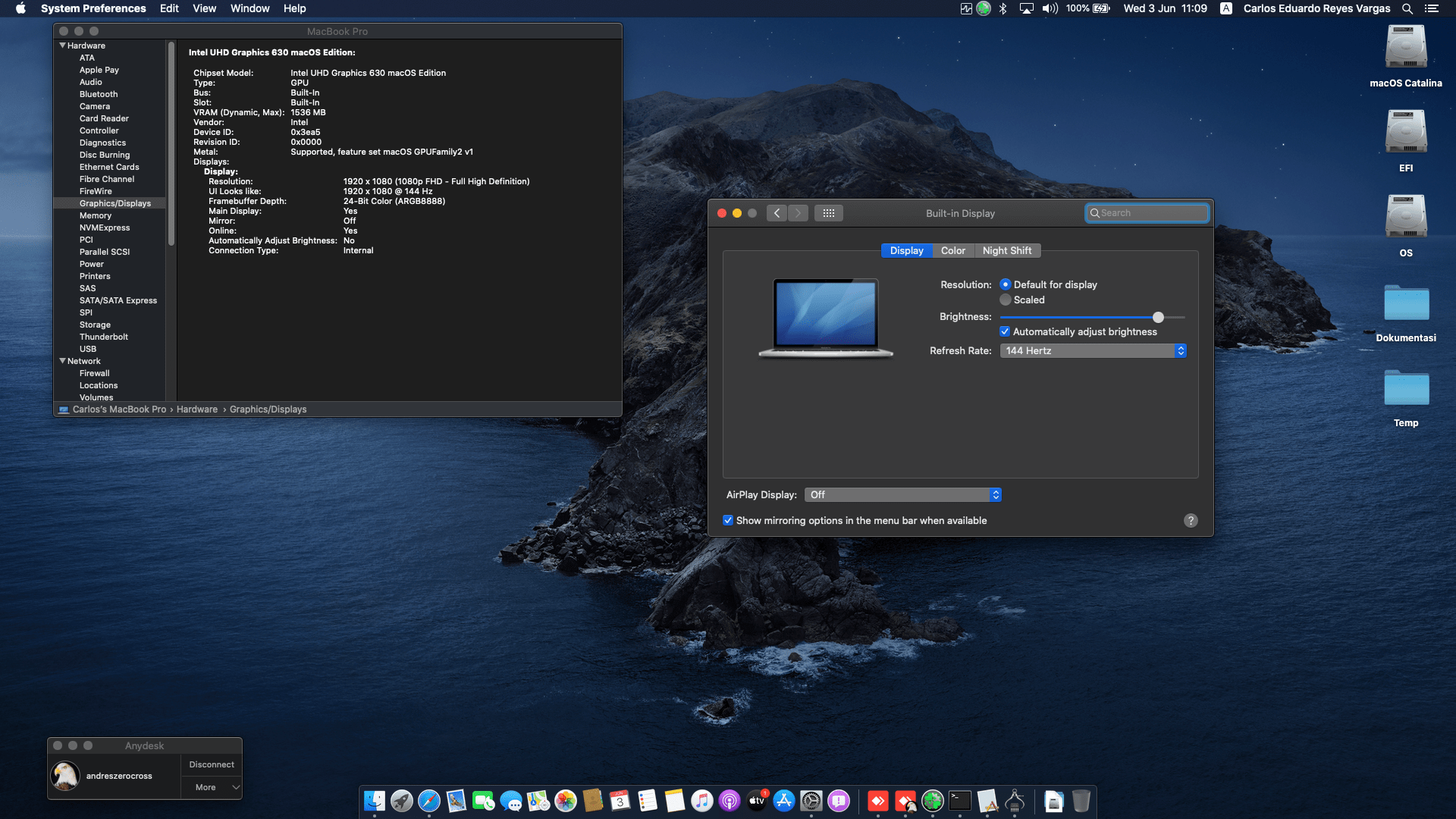 Asus ROG GL504GM ES259T [CoffeeLake   Intel UHD 630 + I2C] 8